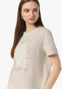 T-Shirt mit Statement-Print