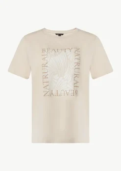 T-Shirt mit Statement-Print