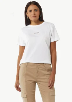 T-Shirt mit Stickerei-Detail