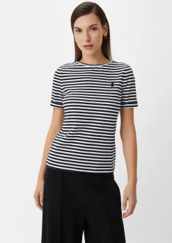 T-Shirt mit Streifen