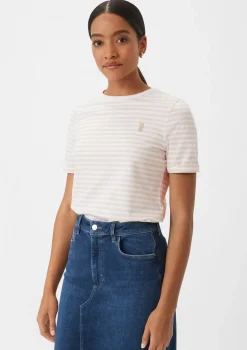 T-Shirt mit Streifen