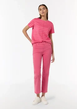 T-Shirt mit Streifenmuster