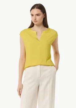 T-Shirt mit Tunikaausschnitt