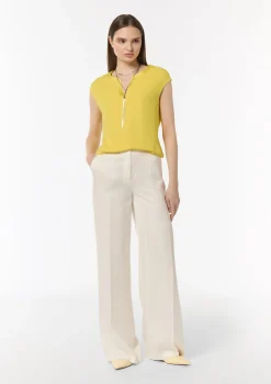 T-Shirt mit Tunikaausschnitt