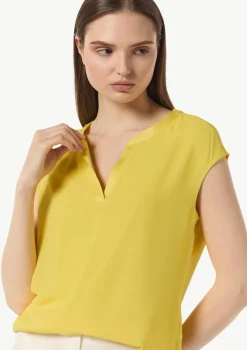 T-Shirt mit Tunikaausschnitt