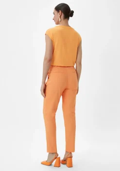 T-Shirt mit Tunika-Ausschnitt