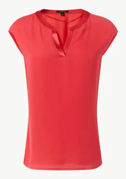 T-Shirt mit Tunika-Ausschnitt