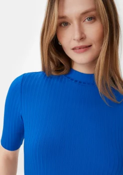 T-Shirt mit Turtleneck