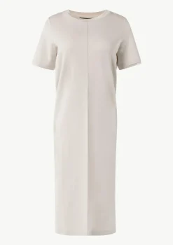 T-Shirt-Kleid mit seitlich geschlitztem Saum