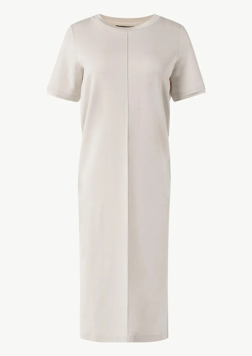 T-Shirt-Kleid mit seitlich geschlitztem Saum