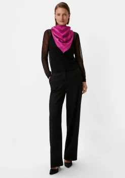 Tuch aus Baumwoll-Seiden-Mix