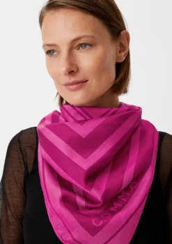 Tuch aus Baumwoll-Seiden-Mix