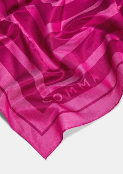 Tuch aus Baumwoll-Seiden-Mix