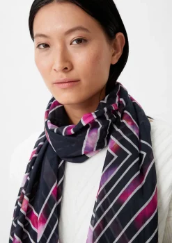 Tuch mit Allover-Print