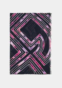 Tuch mit Allover-Print