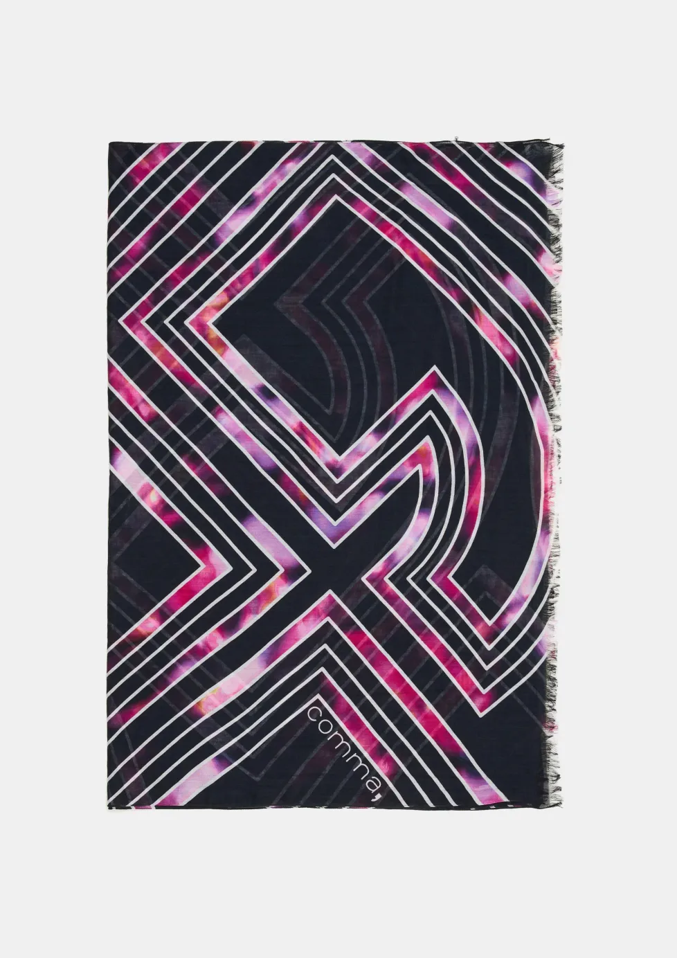 Tuch mit Allover-Print