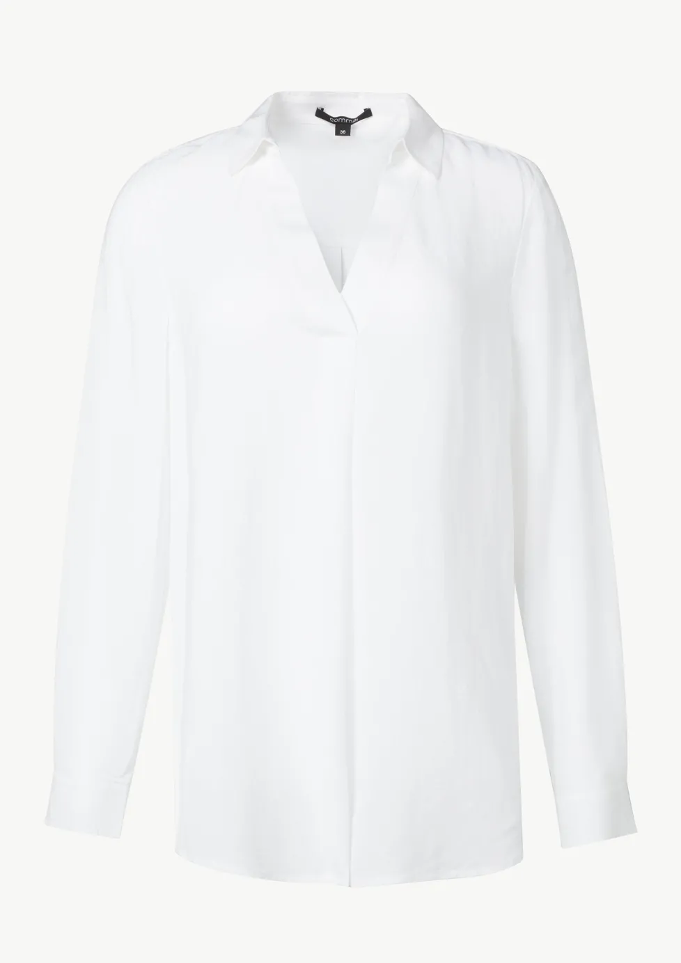 Tunikabluse aus Leinenmix