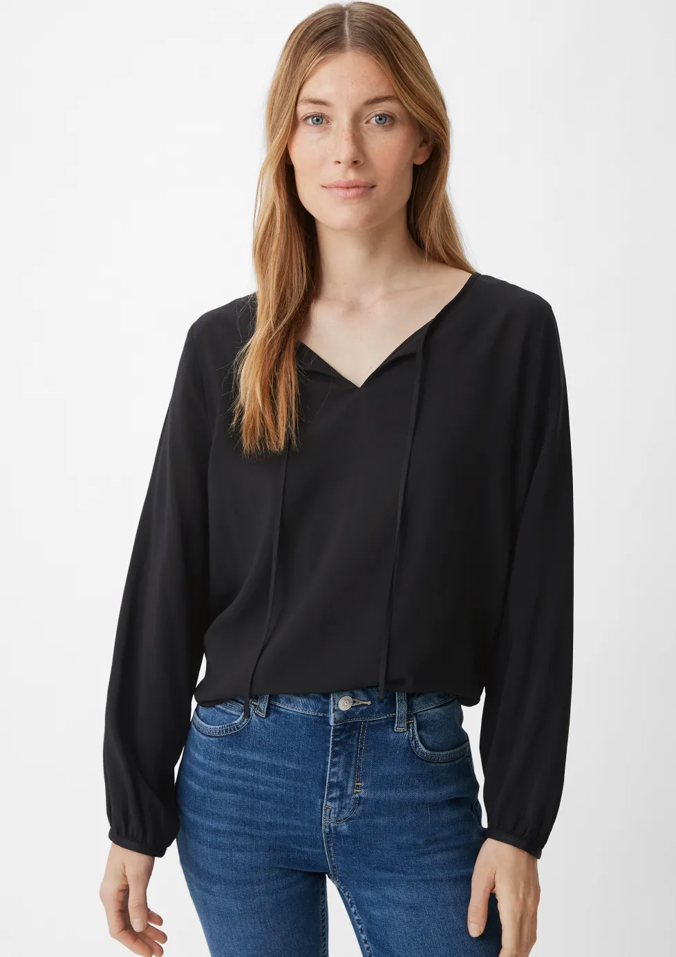 Tunikabluse aus Viskose