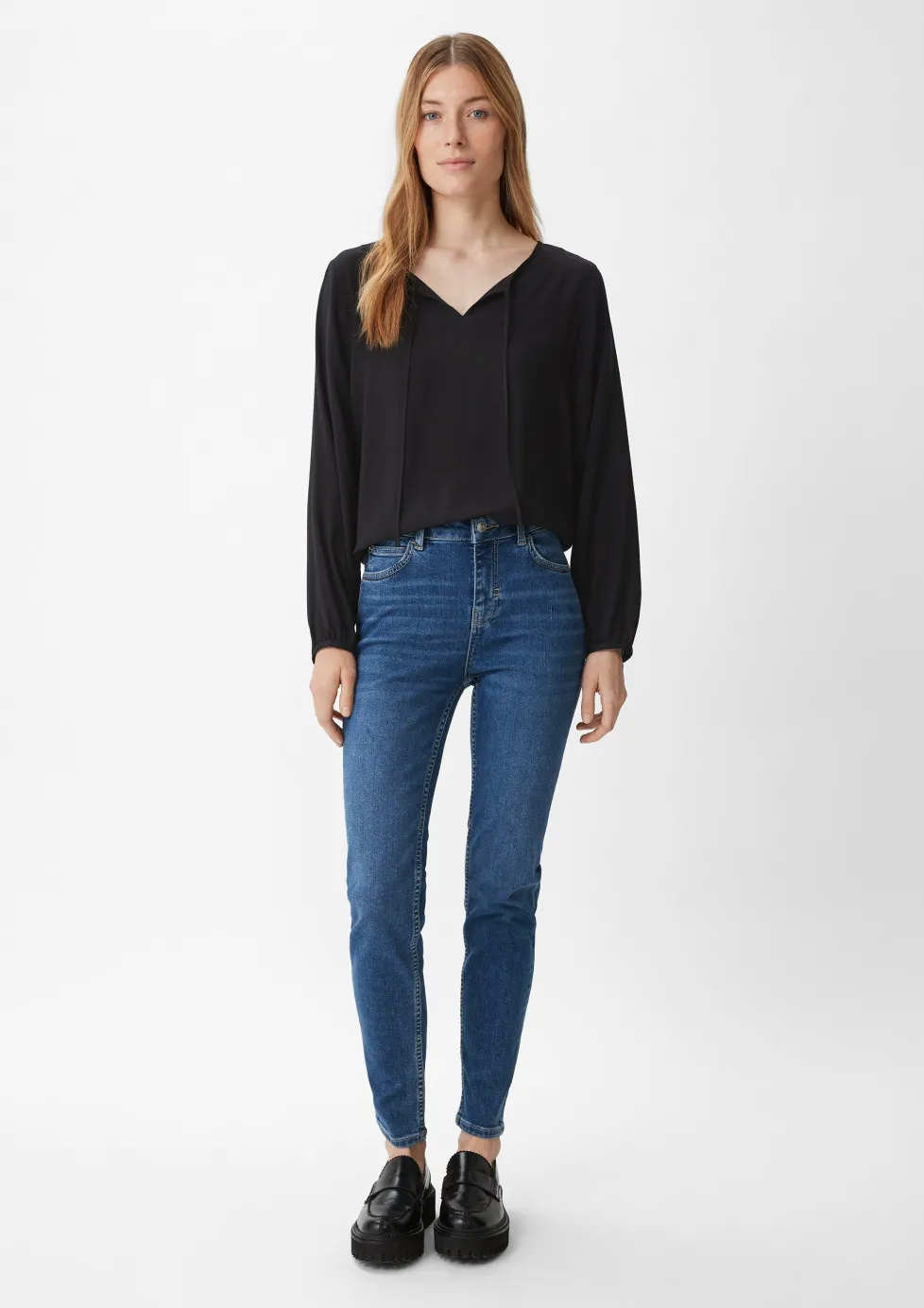 Tunikabluse aus Viskose