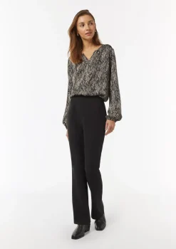 Tunikabluse mit All-over-Print