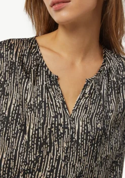 Tunikabluse mit All-over-Print