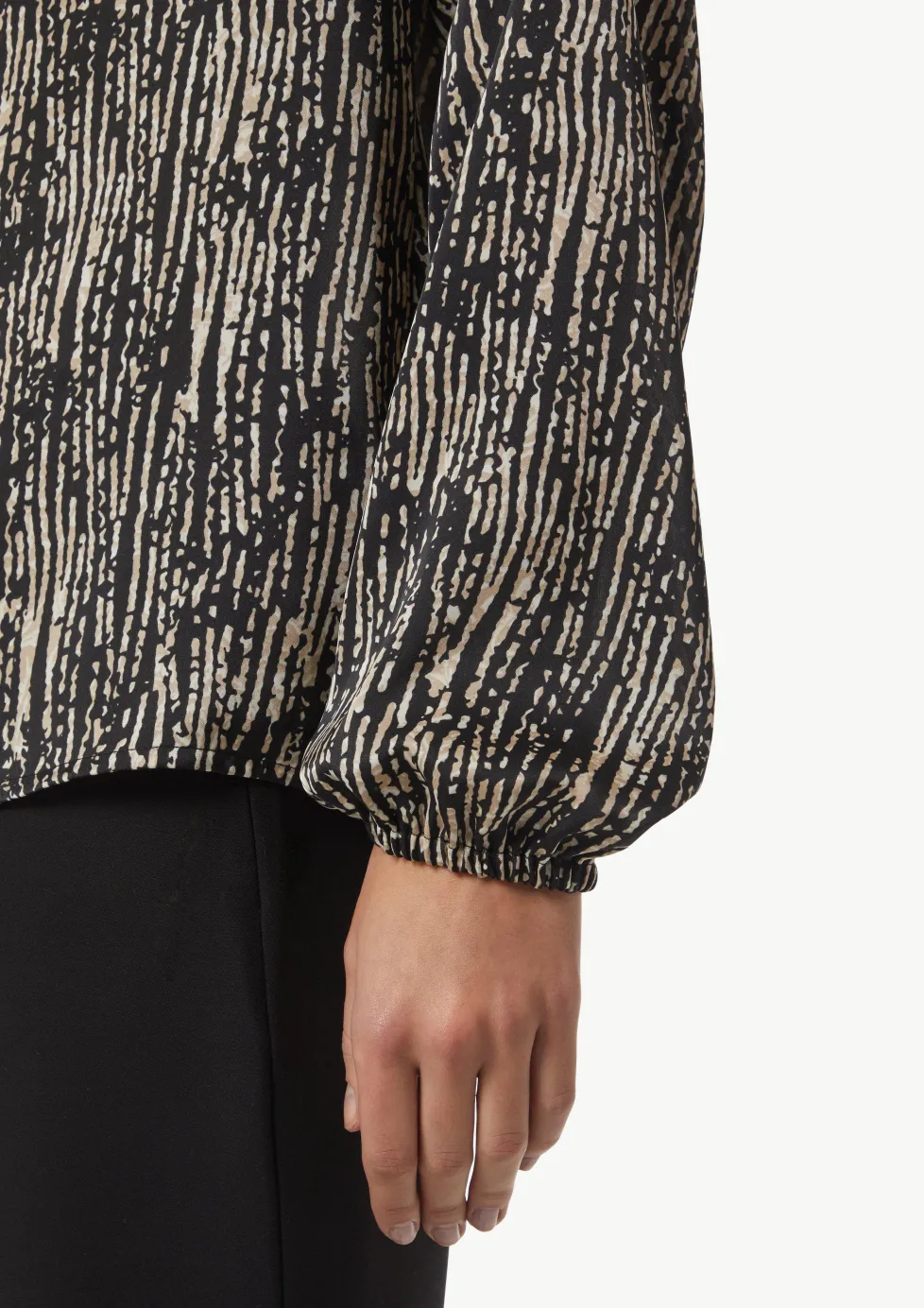 Tunikabluse mit All-over-Print