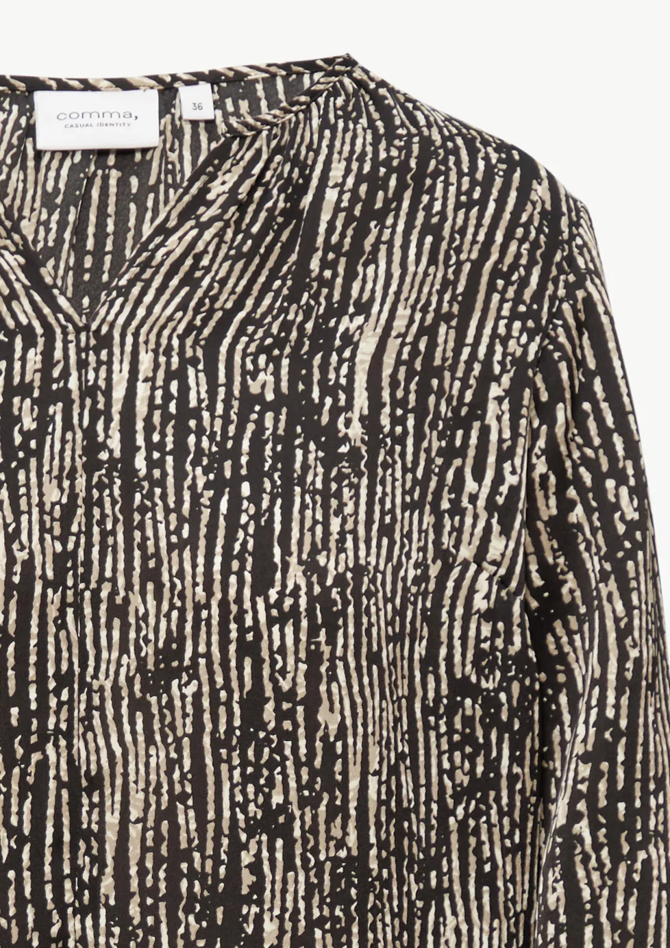 Tunikabluse mit All-over-Print