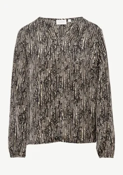 Tunikabluse mit All-over-Print