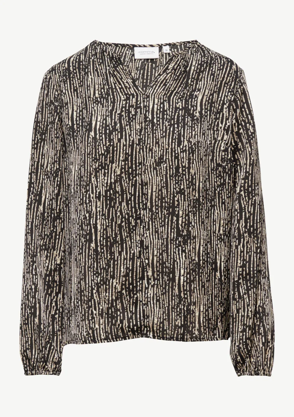 Tunikabluse mit All-over-Print