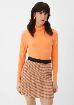 Turtleneck-Shirt aus softem Modal