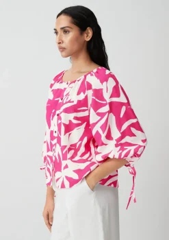 Twill-Bluse aus Viskosemix