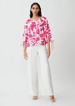 Twill-Bluse aus Viskosemix