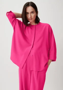 Twill-Bluse aus Viskosemix