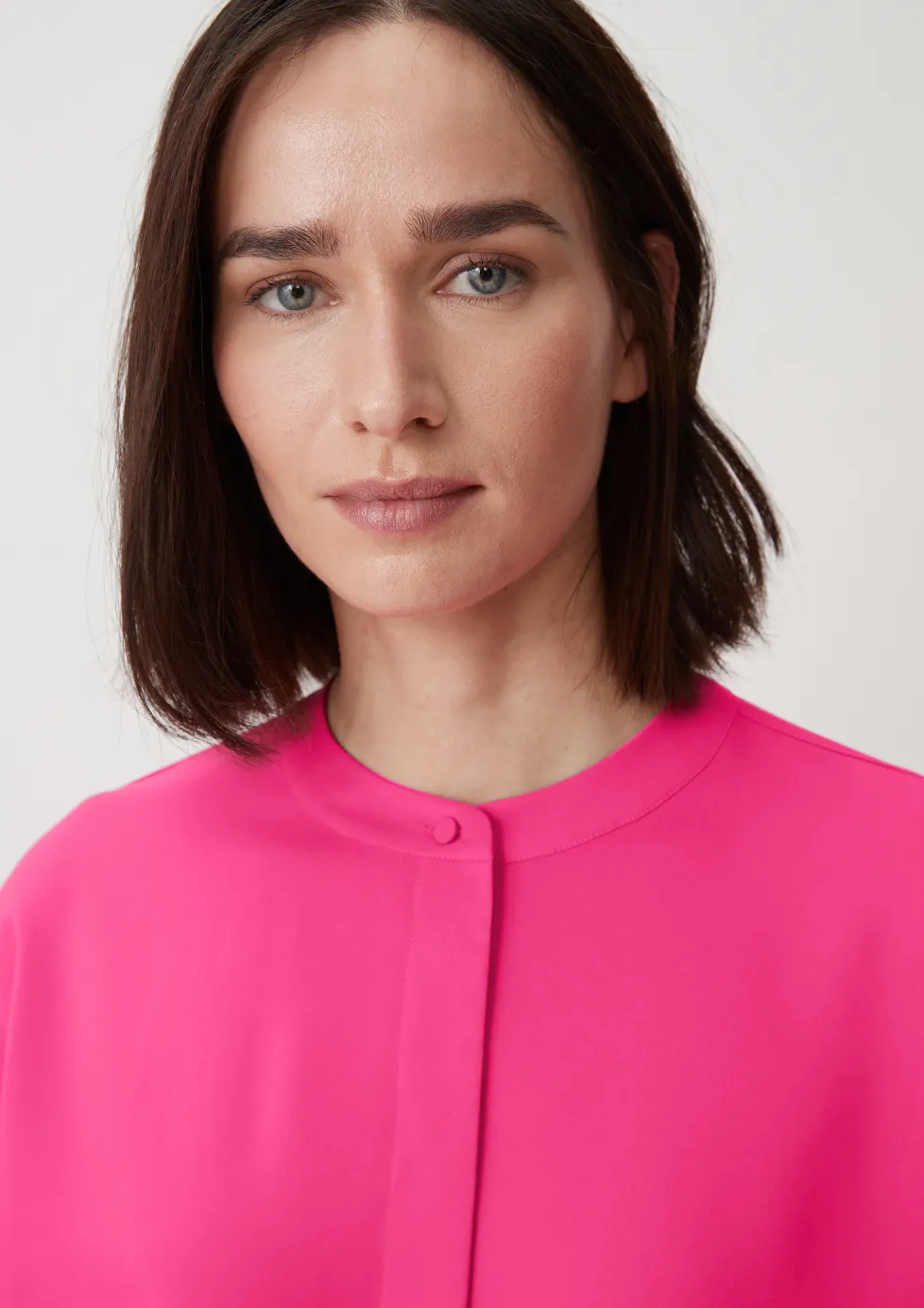 Twill-Bluse aus Viskosemix