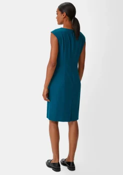 Twill-Kleid aus Viskosemix