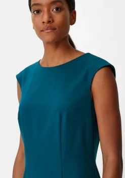 Twill-Kleid aus Viskosemix