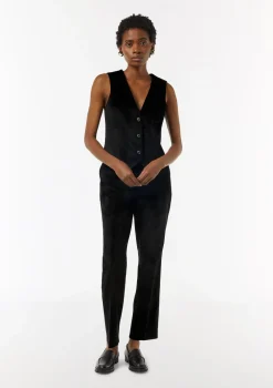 Velvet-Hose mit Hakenverschluss