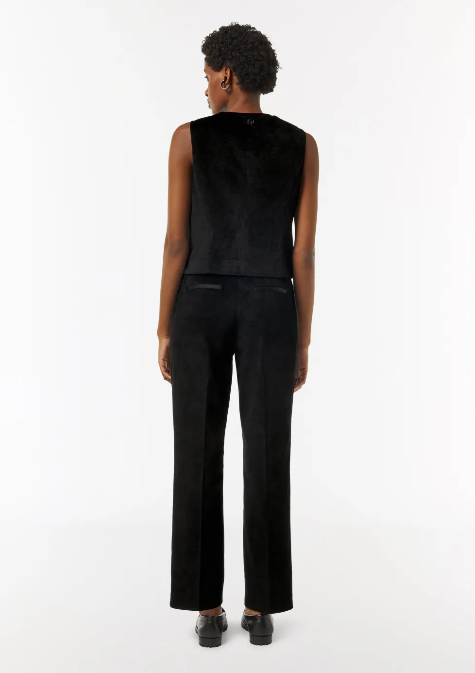 Velvet-Hose mit Hakenverschluss