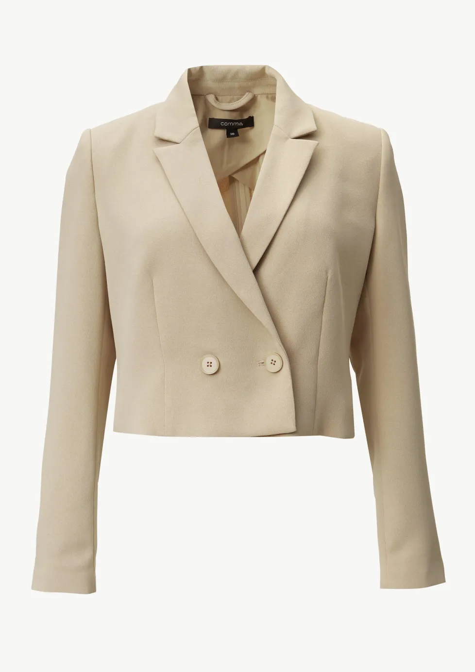 Verkürzter Blazer mit Reverskragen