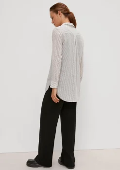 Verlängerte Hemdbluse