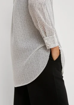 Verlängerte Hemdbluse