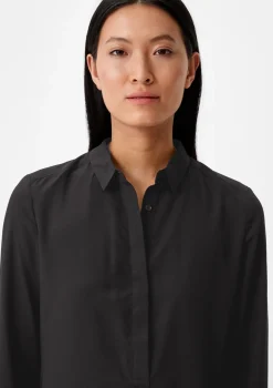 Verlängerte Hemdbluse