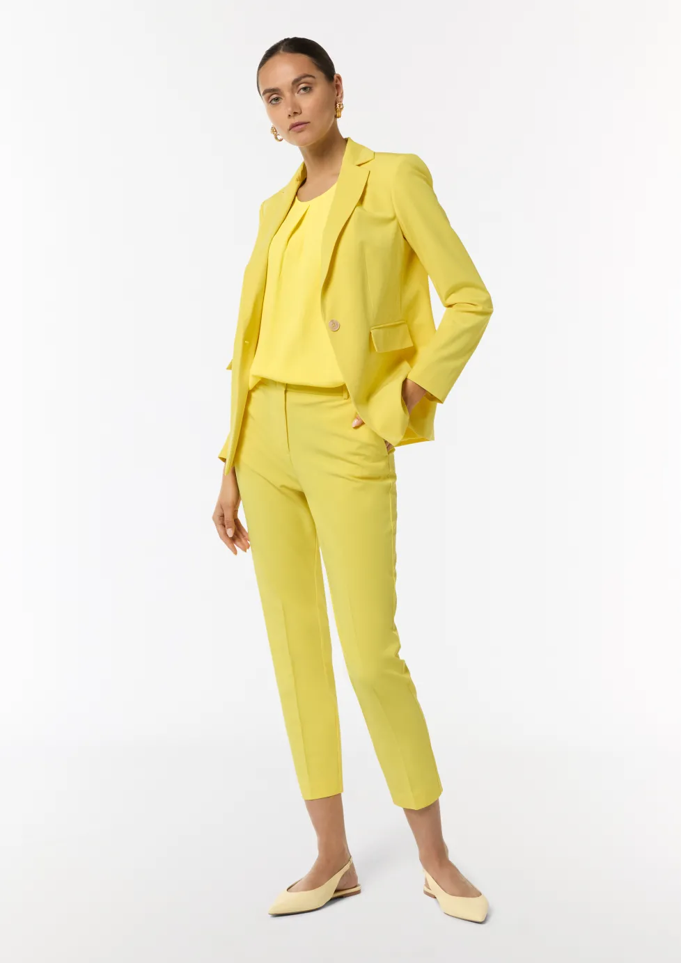 Viskosebluse mit Crêpestruktur