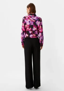 Viskosebluse mit Schluppe