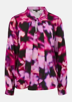 Viskosebluse mit Schluppe