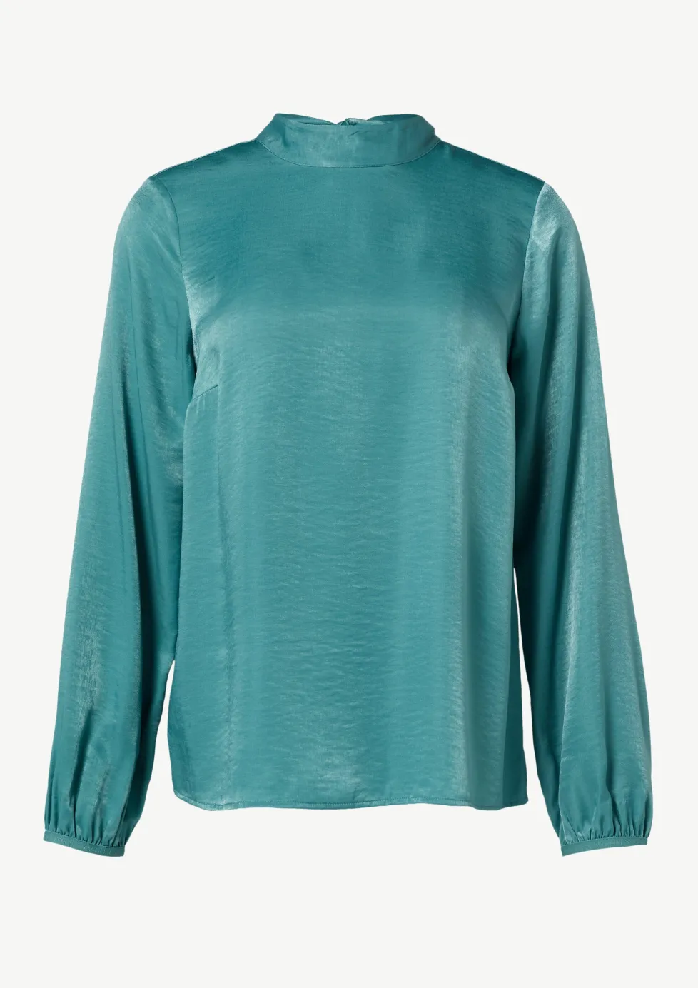 Viskosemix-Bluse mit Bindedetail