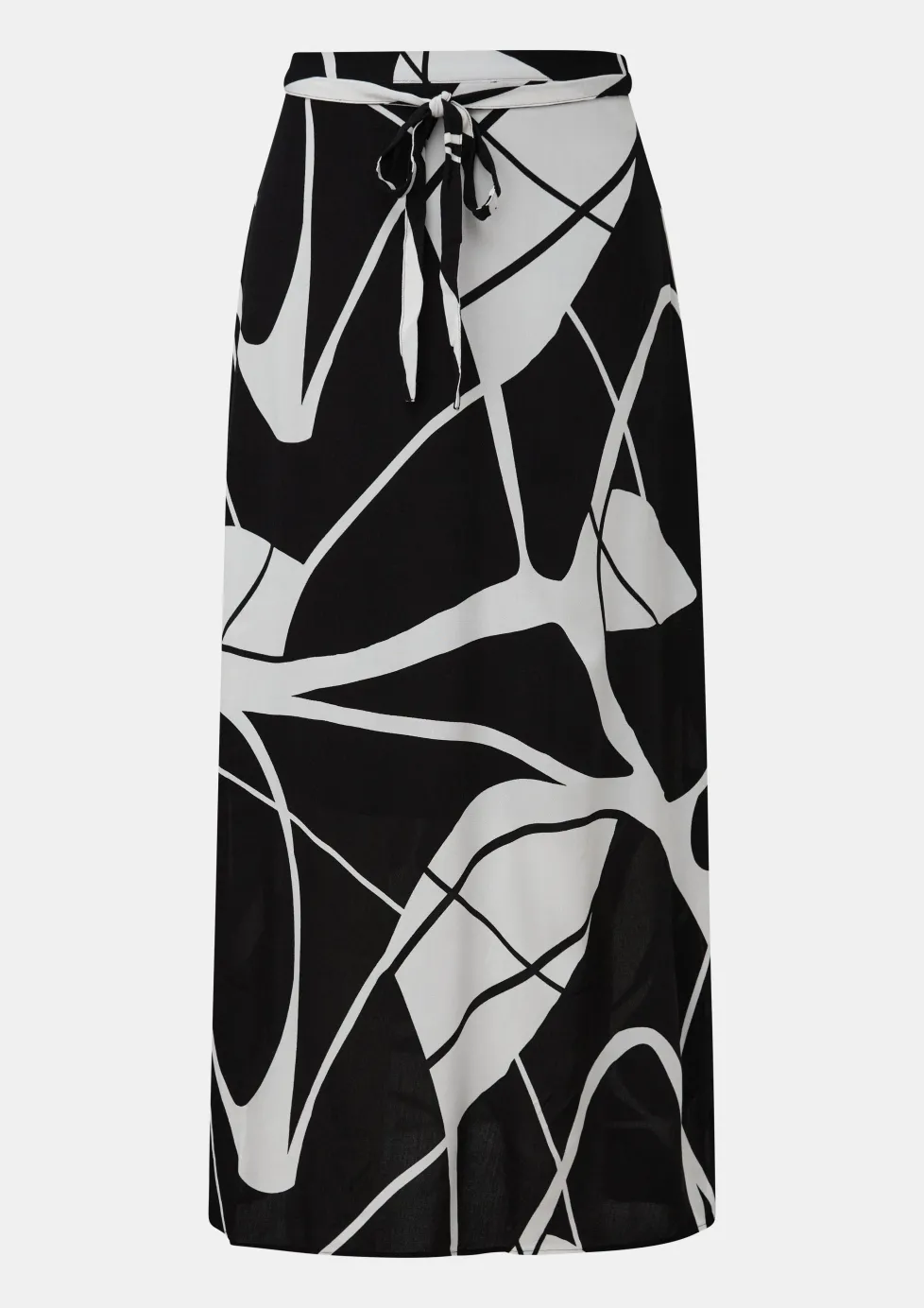 Viskose-Rock mit Bindeband