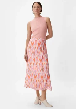 Viskose-Rock mit Bindeband