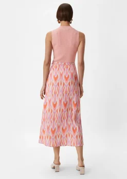 Viskose-Rock mit Bindeband