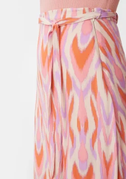 Viskose-Rock mit Bindeband